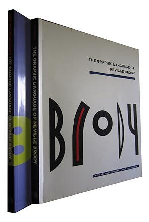 BRODY. The Graphic Language of Neville Brody OBRA COMPLETA en 2 Tomos