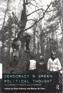 Democracy and Green Political Thought: Sustainability, Rights and Citizenship (Routledge/ECPR Stu...