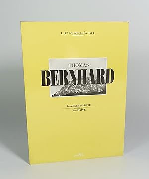 Seller image for Thomas Bernhard for sale by Librairie L'Autre sommeil