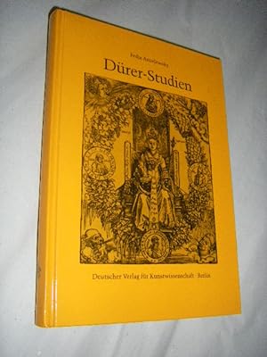 Dürer-Studien. Untersuchungen zu den ikonographischen und geistesgeschichtlichen Grundlagen seine...
