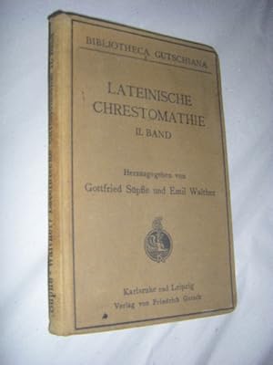 Lateinische Chrestomathie. II. Band