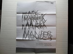 Imagen del vendedor de Mark Manders Isolated Rooms The Art Institute of Chicago and The Renaissance Society at the University of Chicago 2003 Poster a la venta por ANARTIST