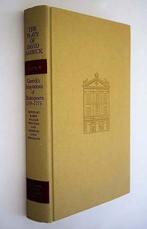 Seller image for The plays of David Garrick : Volume 4 for sale by BiblioFile