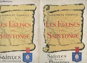 Bild des Verkufers fr Les glises de Saintonge Livre 1 et 2 (en deux volumes) : Saintes et ses environs 10 circuits touristiques - Saintes (2e srie) et Marennes zum Verkauf von Le-Livre