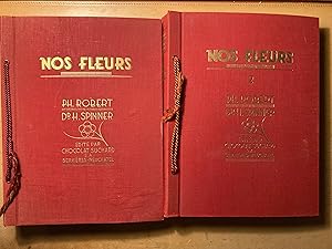 Seller image for Nos fleurs. Deux volumes. for sale by ShepherdsBook