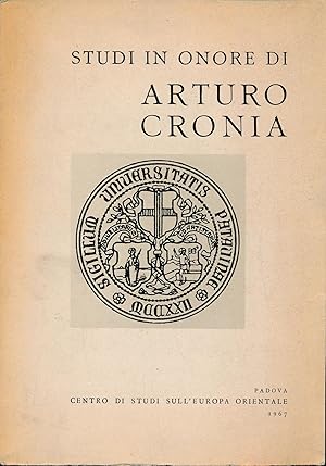 Studi in onore de Arturo Cronia