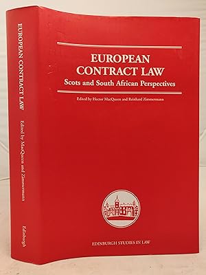 Seller image for European Contract Law: Scots and South African Perspectives (Edinburgh Studies in Law Volume 2) for sale by Leakey's Bookshop Ltd.