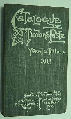 Catalogue de timbres-poste par Yvert & Tellier - 1913 Dix-septième édition