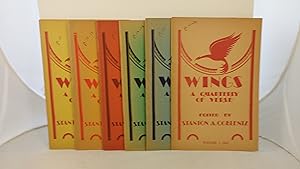 Imagen del vendedor de WINGS, A QUARTERLY OF VERSE [Vol V, No. 5 (Winter 1942) through Vol. VI, No. 1 (Spring 1943) (6 issues)] a la venta por Live Oak Booksellers