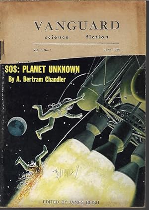 Bild des Verkufers fr VANGUARD Science Fiction: June 1958 zum Verkauf von Books from the Crypt