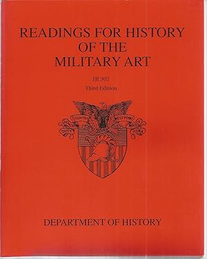 Imagen del vendedor de Readings for History of the Military Art a la venta por The Book Junction