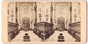 Stereo-Fotografie Fotograf unbekannt, Ansicht Anvers, Eglise St. Paul