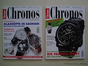 Seller image for Chronos. Uhren. Jahrgang 2008. 2 Hefte: Heft 5, September/ Oktober + Heft 6, November/ Dezember. for sale by Antiquariat Hans-J�rgen Ketz