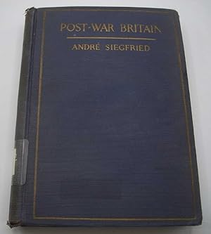 Image du vendeur pour Post-War Britain: A French Analysis mis en vente par Easy Chair Books