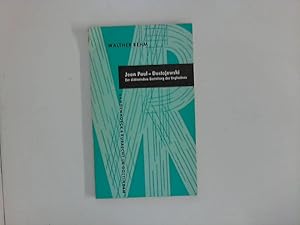 Seller image for Jean Paul-Dostojewski : Zur dichterischen Gestaltung des Unglaubens. for sale by ANTIQUARIAT FRDEBUCH Inh.Michael Simon