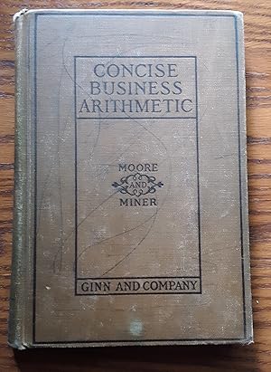 Seller image for Concise Business Arithmetic for sale by Grandma Betty's Books
