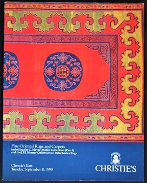 Fine Oriental Rugs and Carpets including the C. Meyer-Muller Collection, Part I and the J.P.J. Ho...