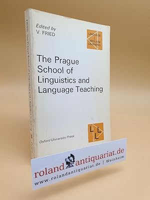 Prague School of Linguistics and Language Teaching