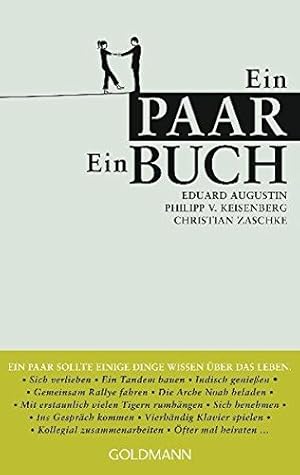 Seller image for Ein Paar. Ein Buch for sale by Gabis Bcherlager