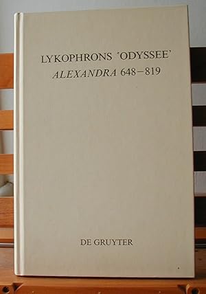 Lykophrons 'Odyssee' (Texte Und Kommentare)