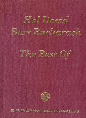 Imagen del vendedor de Hal David Burt Bacharach - The best of a la venta por MULTI BOOK