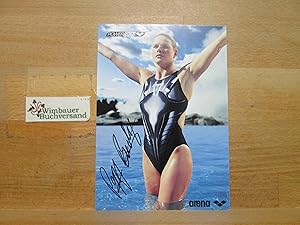Original Autogramm Peggy Büchse Schwimmen Weltmeisterin /// Autogramm Autograph signiert signed s...