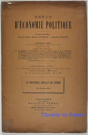 Seller image for La doctrine sociale de Lnine for sale by Librairie du Bassin