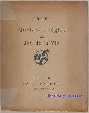 Image du vendeur pour Quelques rgles du Jeu de la Vie mis en vente par Librairie du Bassin