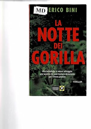 Seller image for La notte dei gorilla. for sale by Libreria Gull