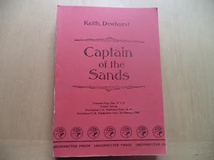 Captain of the Sands (An Uncorrected Proof Copy)