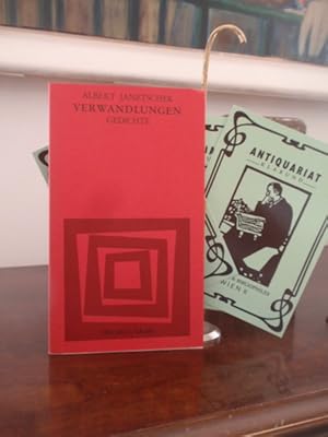 Seller image for Verwandlungen. Gedichte. for sale by Antiquariat Klabund Wien