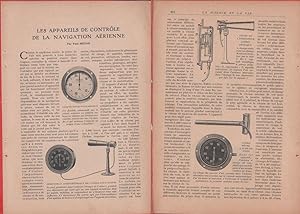 Image du vendeur pour Les appareils de controle de la navigation aerienne. Estratto 1923 mis en vente par libreria biblos