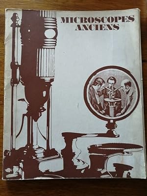 Microscopes anciens Photographies en feuillets vers 1970 - - Médecine Illustrations