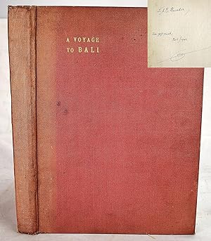 A Voyage to Bali : An original account by Alfred E. Ward of a voyage undertaken in 1936