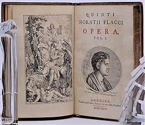 Quinti Horatii Flacci Opera. Two Volumes