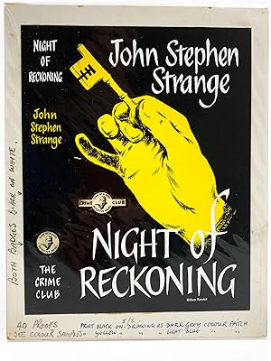 Night of Reckoning ( Original Dustwrapper Artwork )