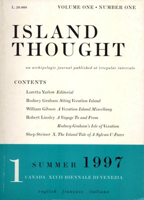 Bild des Verkufers fr Rodney Graham. Island Thought zum Verkauf von A&M Bookstore / artecontemporanea