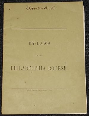 By-Laws of the Philadelphia Bourse