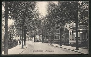Ansichtskarte Winschoten, Emmastraat, Strassenpartie im Ort