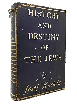 Seller image for HISTORY AND DESTINY OF THE JEWS for sale by Rare Book Cellar