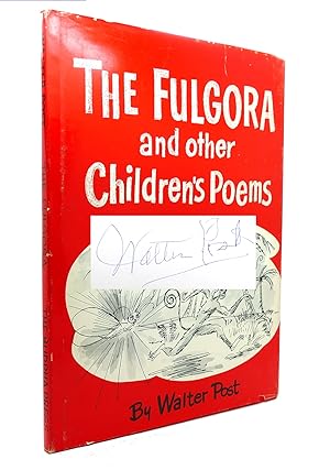 THE FULGORA AND OTHER CHILDREN'S POEMS Signed 1st