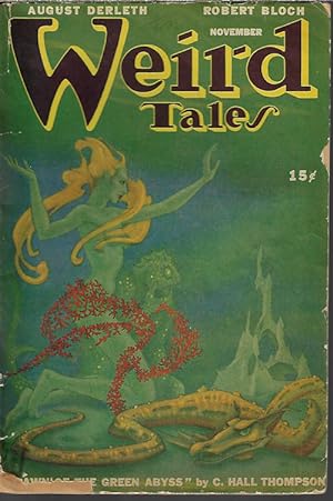 Seller image for WEIRD TALES: November, Nov. 1946 for sale by Books from the Crypt