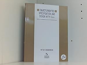 Seller image for Object-Oriented Specification and Design With C++/Book and Disk (The McGraw-Hill International Series in Software Engineering) for sale by Book Broker