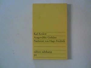 Bild des Verkufers fr Ausgewhlte Gedichte. Nachwort von Hugo Friedrich zum Verkauf von ANTIQUARIAT FRDEBUCH Inh.Michael Simon