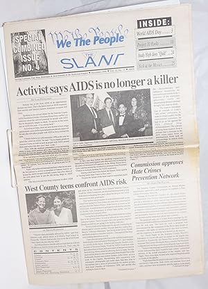 Bild des Verkufers fr We The People /The Slant special combined issue #4 [vol. 12, #11, November 1996] Activist says AIDS is no longer a killer zum Verkauf von Bolerium Books Inc.
