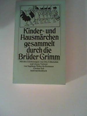 Bild des Verkufers fr Kinder- und Hausmrchen gesammelt durch die Brder Grimm. Zweiter Teil Bd. 2 zum Verkauf von ANTIQUARIAT FRDEBUCH Inh.Michael Simon