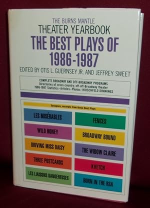 Seller image for THE BEST PLAYS OF 1986-1987: The Burns Mantle Yearbook for sale by BOOKFELLOWS Fine Books, ABAA