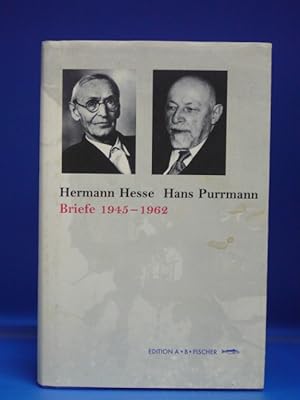 Bild des Verkufers fr Hermann Hesse Hans Purrmann. - Briefe 1945-1962 zum Verkauf von Buch- und Kunsthandlung Wilms Am Markt Wilms e.K.
