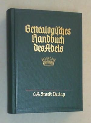 Bild des Verkufers fr Genealogisches Handbuch der Grflichen Huser. Grfliche Huser B. Bd. II. zum Verkauf von Antiquariat Sander