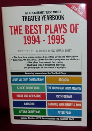 Seller image for THE BEST PLAYS OF 1994-1995: The Burns Mantle Yearbook for sale by BOOKFELLOWS Fine Books, ABAA
